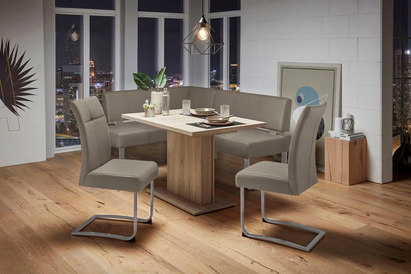 OTTO home Eckbank Rab, in 2 Breiten (180 oder 200 cm), Bezug in verschiedenen Qualitäten – Bild 2 von 5