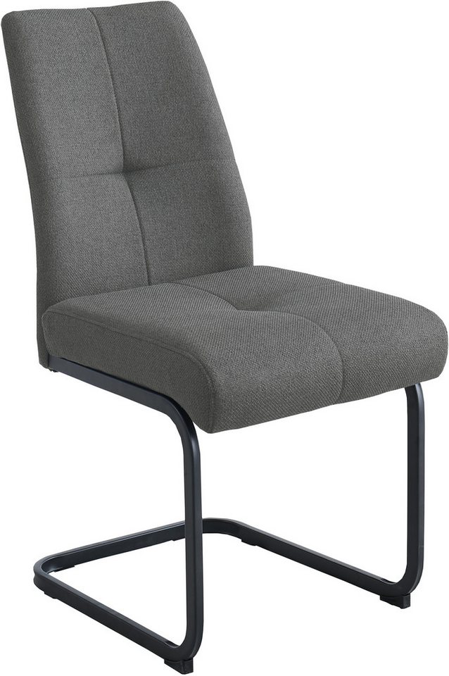 OTTO home Eckbankgruppe Alabama, (Spar-Set, 4-tlg), Sitzgruppe mit Federkern, 2 Freischwingern und Sinterstein-Tisch – Bild 5 von 5