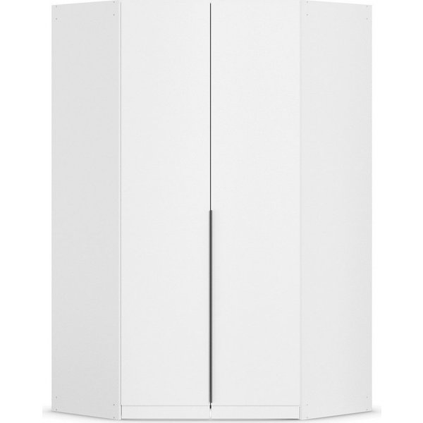 OTTO home Eckkleiderschrank Kleiderschrank Schrank Ankleidezimmer Schlafzimmer Garderobe AGORDO (in zwei Griff-Farben, Breite/Tiefe 117x117 cm, Höhen 210/229 cm