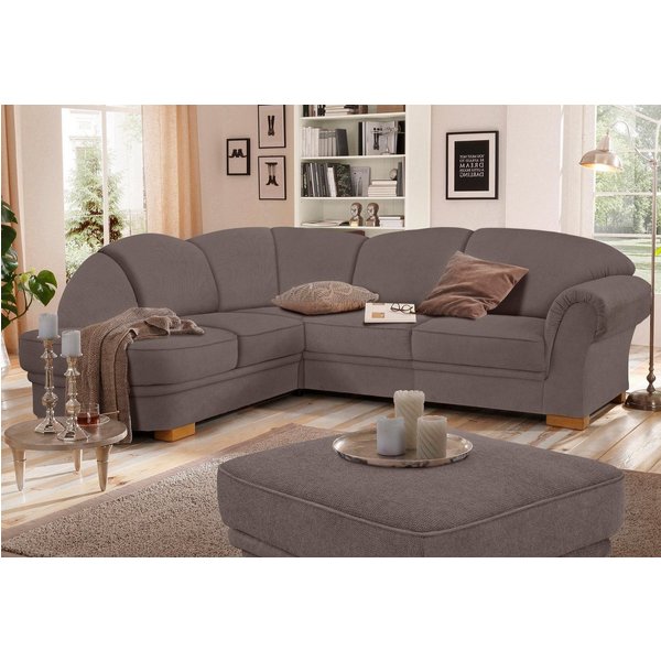 OTTO home Ecksofa Amrum L-Form, wahlweise mit Schlaffunktion und Ottomane links/rechts