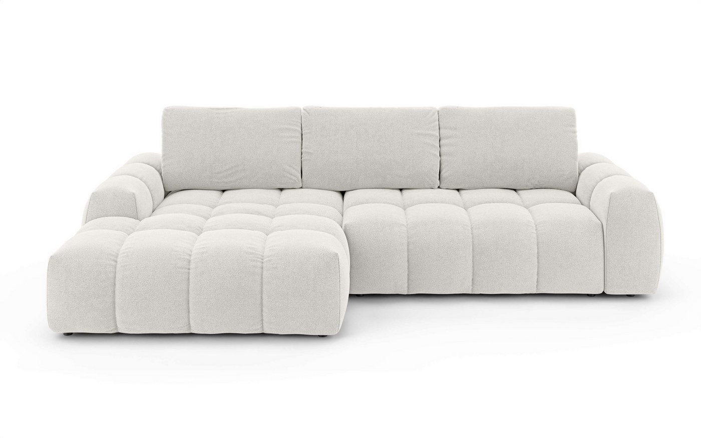 OTTO home Ecksofa AZITA L-Form, 270 cm - OTTO. Verlässliche Qualität., wahlweise als Schlafsofa m. Bettkasten, Bubble-Optik – Bild 3 von 5