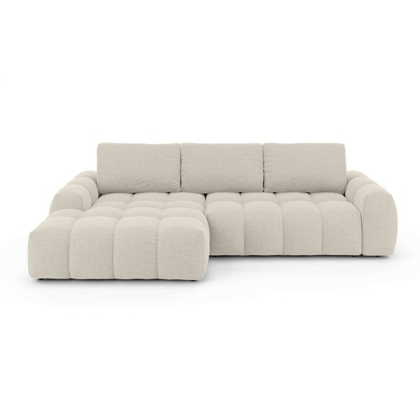 OTTO home Ecksofa AZITA L-Form, 270 cm - OTTO. Verlässliche Qualität., wahlweise als Schlafsofa m. Bettkasten, Bubble-Optik