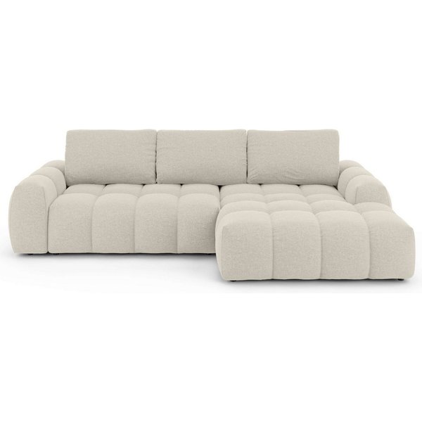 OTTO home Ecksofa AZITA L-Form, 270 cm - OTTO. Verlässliche Qualität., wahlweise als Schlafsofa m. Bettkasten, Bubble-Optik