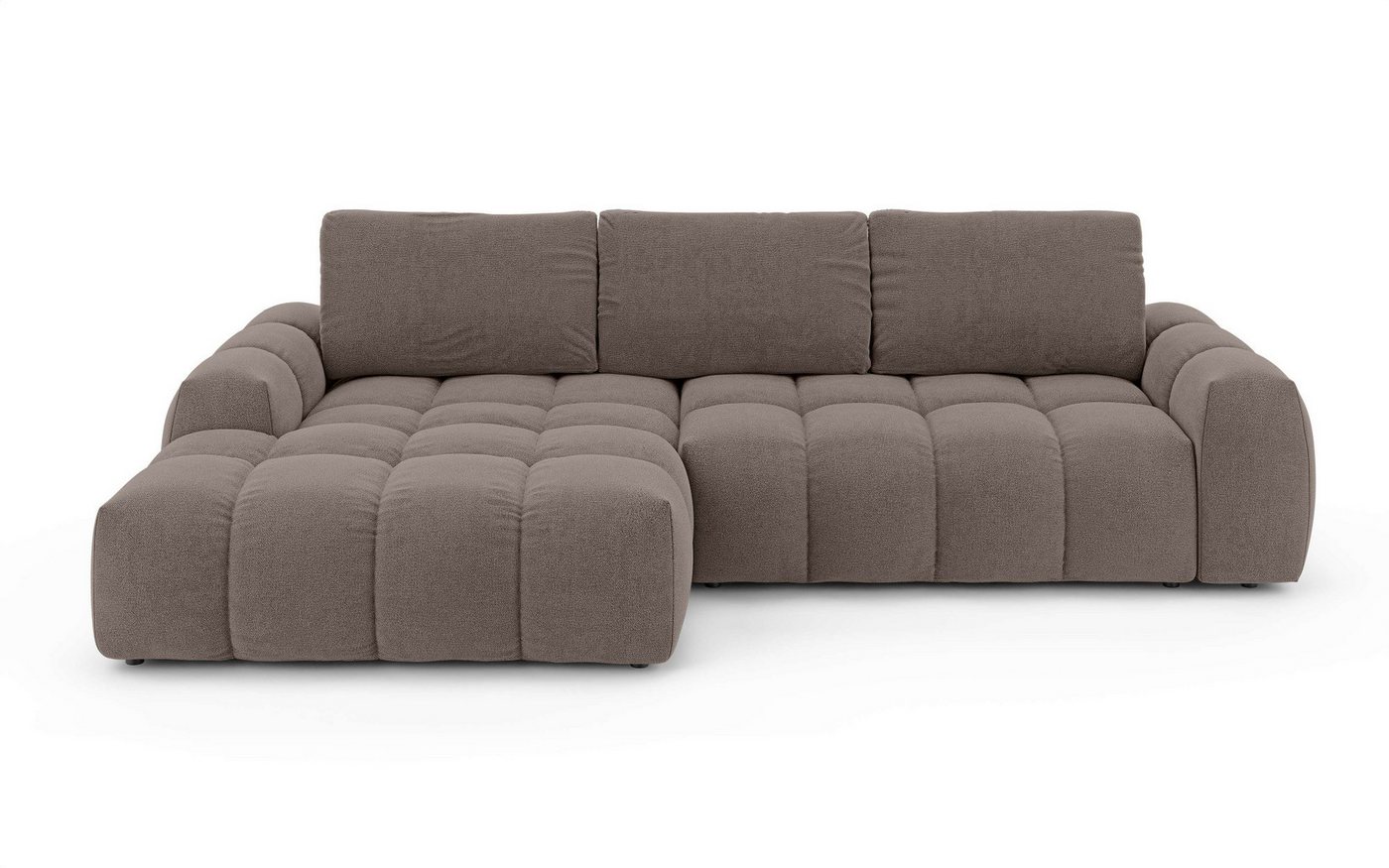 OTTO home Ecksofa AZITA L-Form, 270 cm - OTTO. Verlässliche Qualität., wahlweise als Schlafsofa m. Bettkasten, Bubble-Optik – Bild 3 von 5