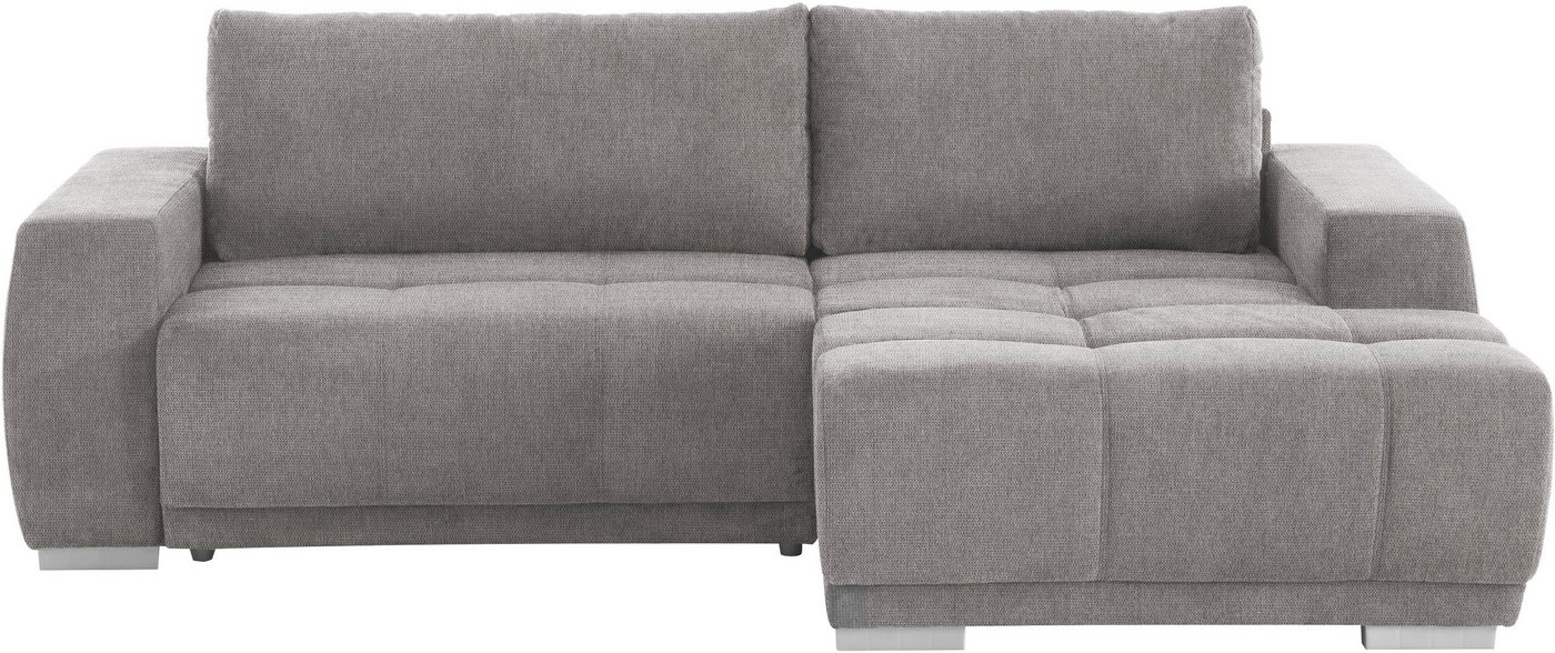 OTTO home Ecksofa Bolero L-Form, B: 241 cm, bequeme Wellenunterfederung, wahlweise, mit Schlaffunktion und Bettkasten, Liegefläche 187x122cm, Gästebett – Bild 3 von 5