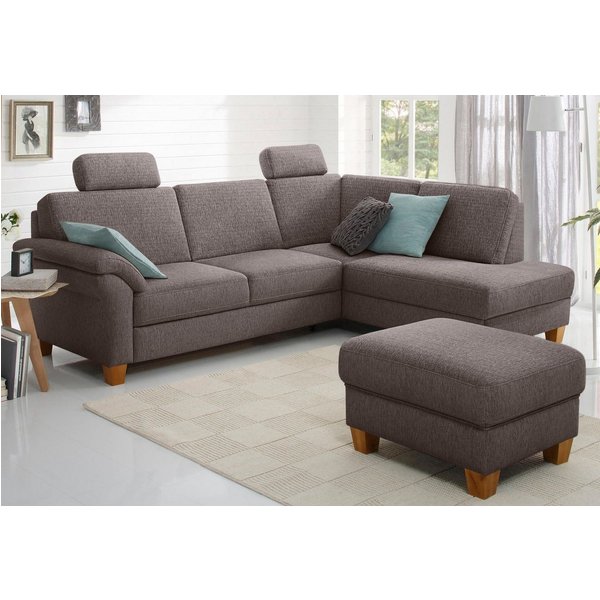 OTTO home Ecksofa Borkum L-Form, B: 249 cm - OTTO. Verlässliche Qualität., optional mit Schlaffunktion, Eckcouch mit Federkern