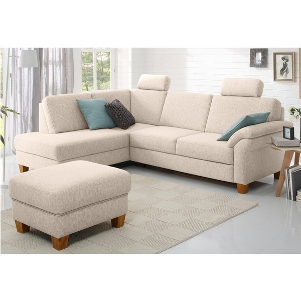 OTTO home Ecksofa Borkum L-Form, B: 249 cm - OTTO. Verlässliche Qualität., optional mit Schlaffunktion, Eckcouch mit Federkern