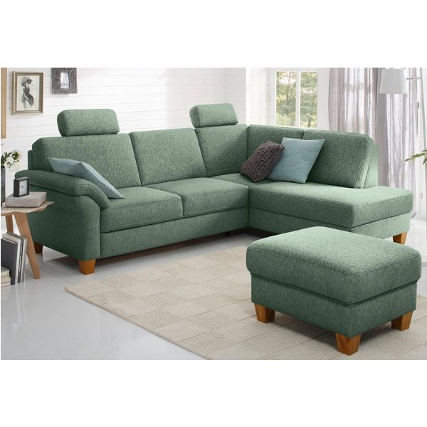 OTTO home Ecksofa Borkum L-Form, B: 249 cm - OTTO. Verlässliche Qualität., mit Schlaffunktion, Eckcouch mit Federkern