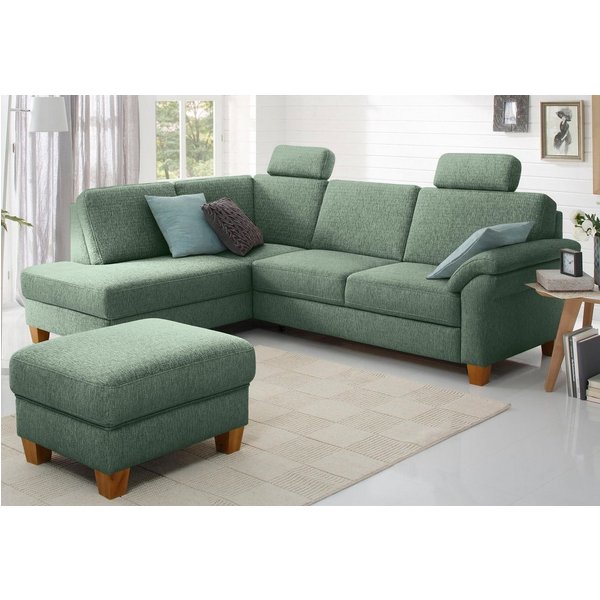 OTTO home Ecksofa Borkum L-Form, B: 249 cm - OTTO. Verlässliche Qualität., optional mit Schlaffunktion, Eckcouch mit Federkern