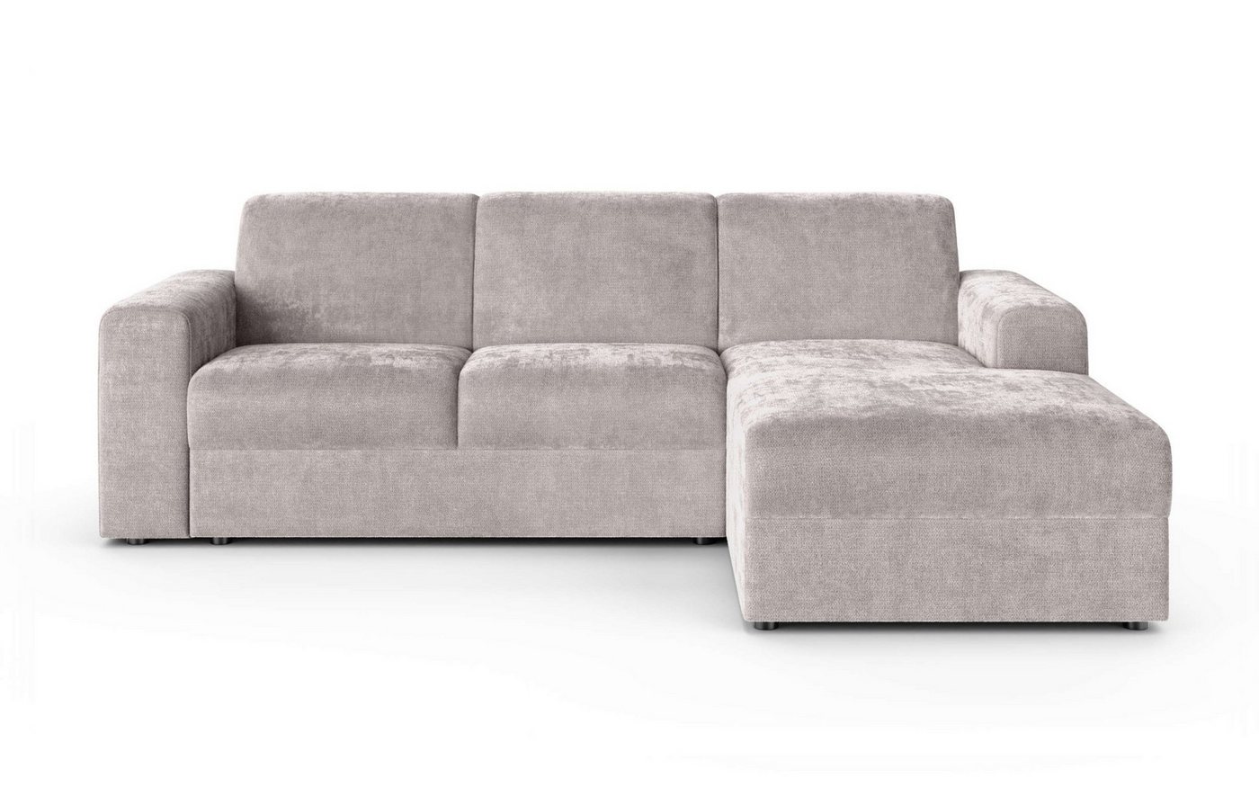 OTTO home Ecksofa BORNHOLM 2.0 L-Form, Breite 220 cm, Verlässliche Qualität, Chenille, Recamiere links/rechts bestellbar, Bezug - Chenille oder Struktur – Bild 2 von 5