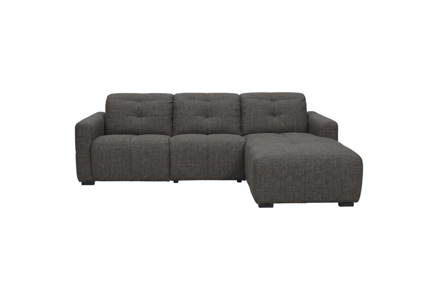 OTTO home Ecksofa CAARLA Webstoff, L-Form, 261 cm, man. o. elektr. Relaxfunktion (USB), mit USB-A und USB-C bei elektrischer Ausführung, Kopfteilverstellung – Bild 2 von 5