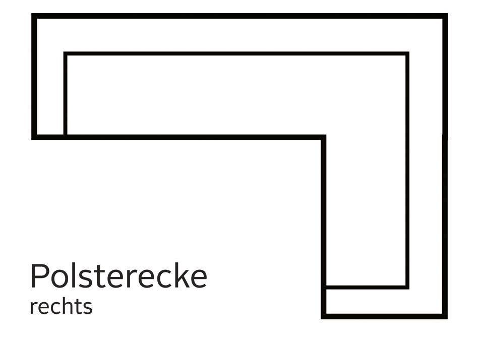 OTTO home Ecksofa Cardoso L-Form, Federkern, wahlweise mit Bett, Schubkasten, teilweise Relaxfunktion – Bild 3 von 5