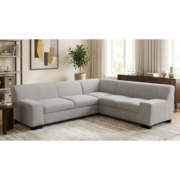 OTTO home Ecksofa Faxxe 249 x 214 cm, auch mit Schlaffunktion, aus haustierfreundlichem Pet Friendly Cord, L-Form