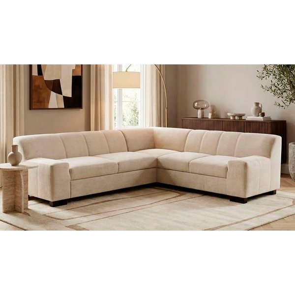 OTTO home Ecksofa Faxxe 249 x 214 cm, auch mit Schlaffunktion, aus pflegeleichtem, weichem Bezugsstoff, L-Form