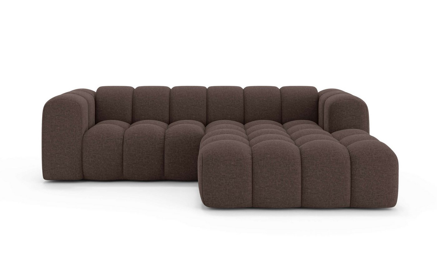 OTTO home Ecksofa KALLIE L-Form, 248 cm - OTTO. Verlässliche Qualität., Bubble Optik, moderne Steppung, hoher Sitzkomfort – Bild 2 von 5