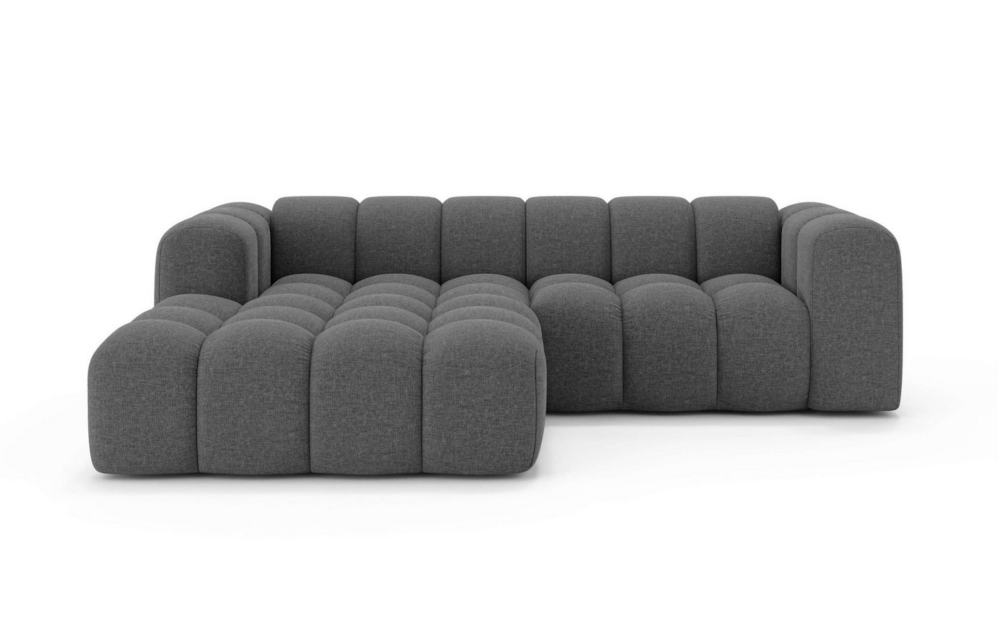 OTTO home Ecksofa KALLIE L-Form, 248 cm - OTTO. Verlässliche Qualität., Bubble Optik, moderne Steppung, hoher Sitzkomfort – Bild 2 von 5