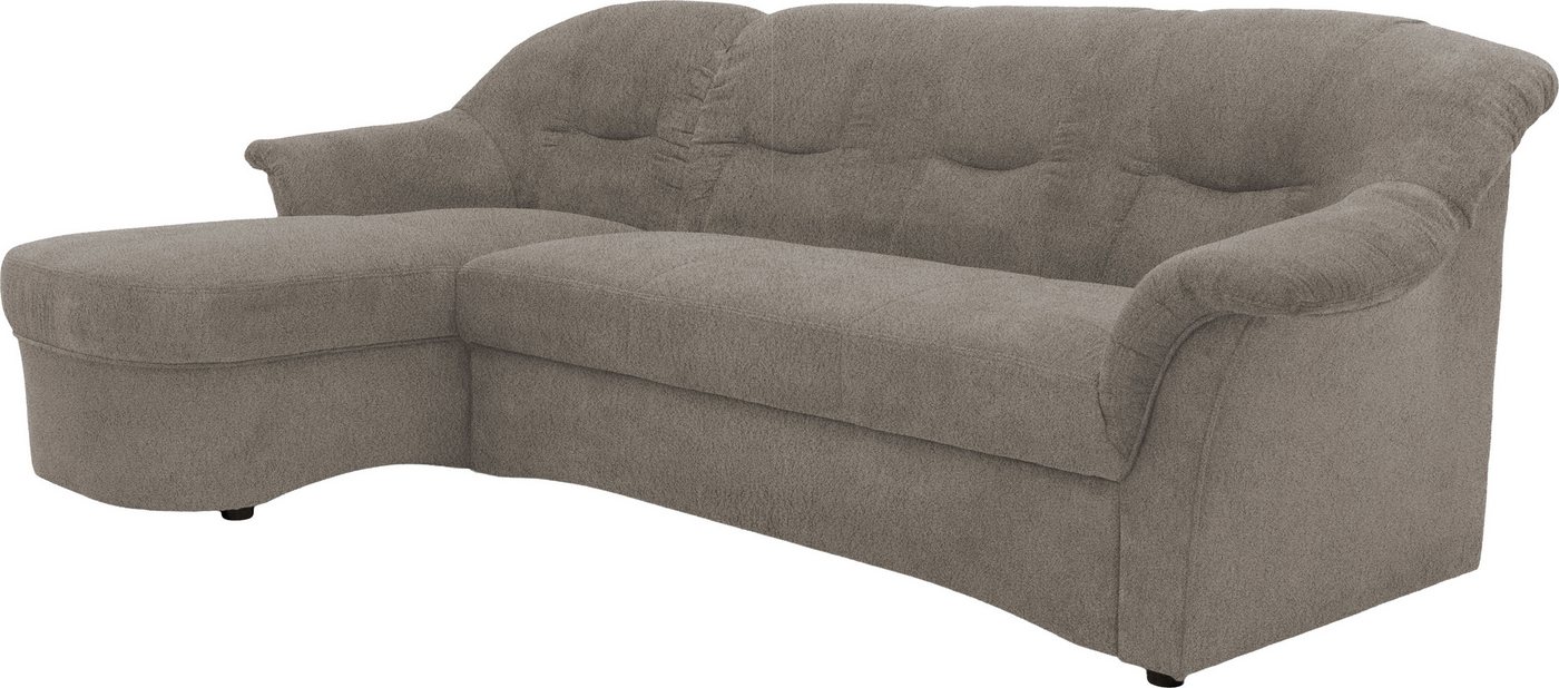OTTO home Ecksofa Langelland 232 x 146 cm, auch mit Schlaffunktion, mittelfester Sitz, L-Form, mit Federkern, pflegeleichter, weicher Luxus-Microfaser – Bild 4 von 5