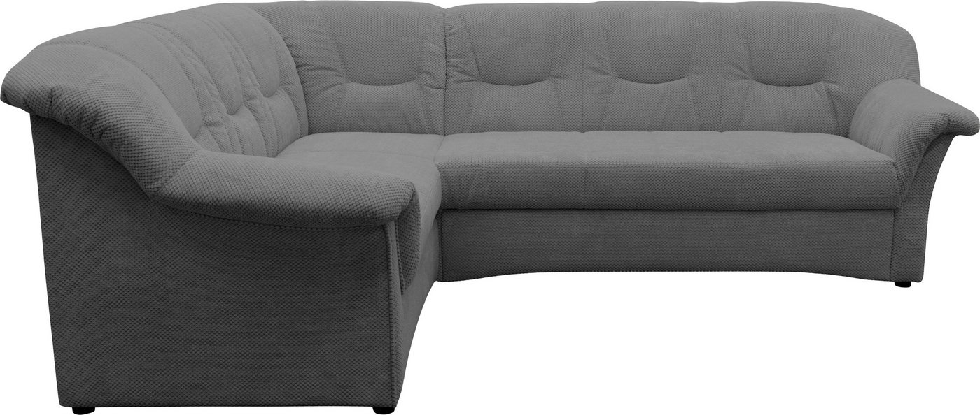 OTTO home Ecksofa Langelland 232 x 146 cm, auch mit Schlaffunktion, mittelfester Sitz, L-Form, mit Federkern, pflegeleichter Pet Friendly Bezugsstoff – Bild 2 von 5