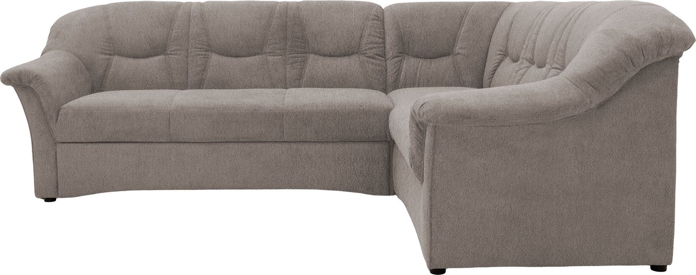 OTTO home Ecksofa Langelland 232 x 146 cm, auch mit Schlaffunktion, mittelfester Sitz, L-Form, mit Federkern, pflegeleichter, weicher Luxus-Microfaser – Bild 2 von 5