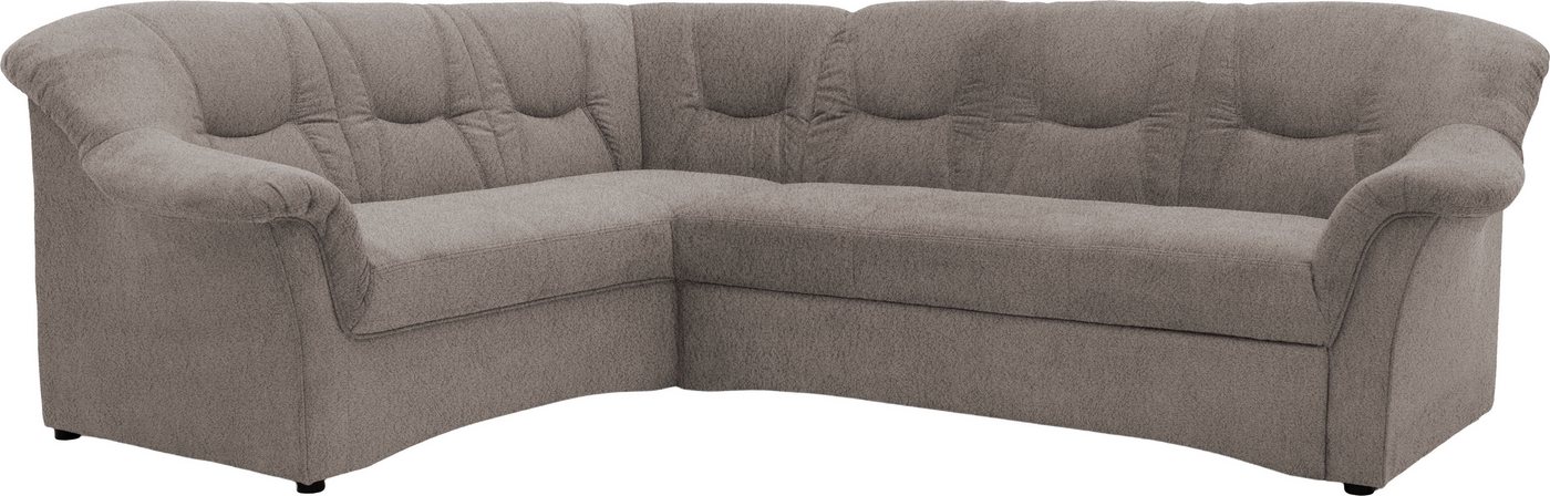 OTTO home Ecksofa Langelland 232 x 146 cm, auch mit Schlaffunktion, mittelfester Sitz, L-Form, mit Federkern, pflegeleichter, weicher Luxus-Microfaser – Bild 4 von 5