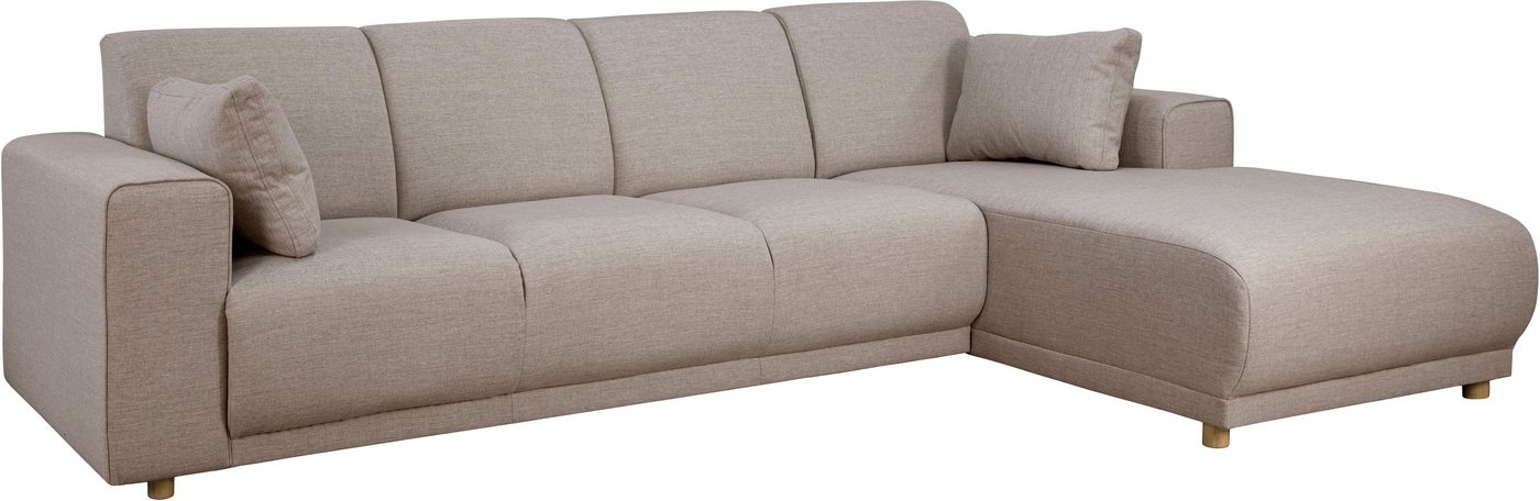 OTTO home Ecksofa LEMPS wahlweise Recamiere links oder rechts L-Form, incl. Zierkissen, Stellmaße 297x162 cm – Bild 3 von 5