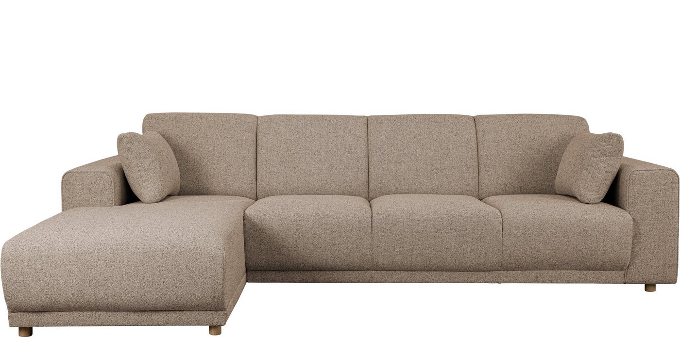OTTO home Ecksofa LEMPS wahlweise Recamiere links oder rechts L-Form, incl. Zierkissen, Stellmaße 297x162 cm – Bild 2 von 5