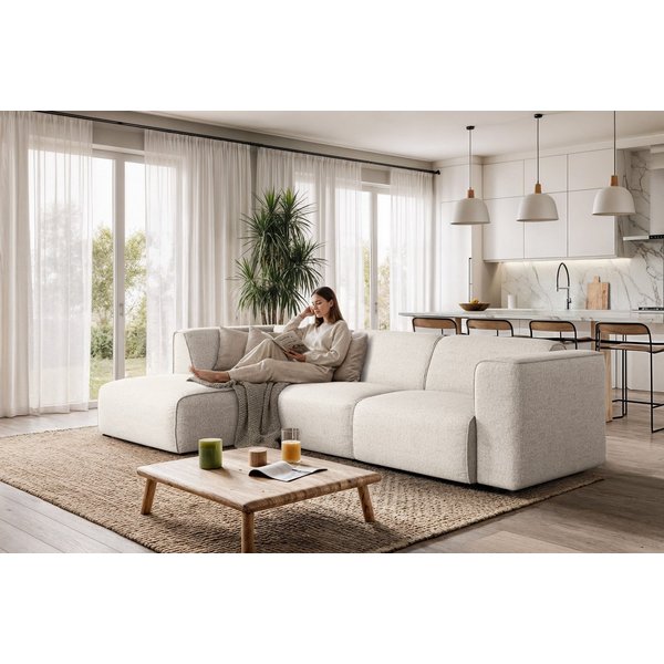 OTTO home Ecksofa Merid L-Form, B: 295 cm - OTTO. Verlässliche Qualität., jederzeit durch Module erweiterbar