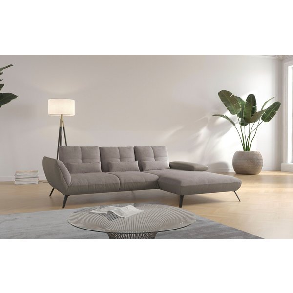 OTTO home Ecksofa Mikado L-Form, inkl. Sitztiefenverstellung und Armteilverstellung