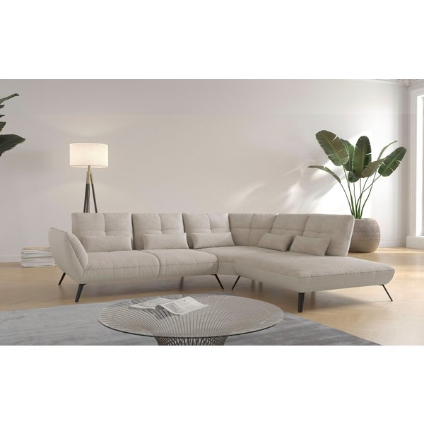 OTTO home Ecksofa Mikado L-Form, inkl. Sitztiefenverstellung und Armteilverstellung