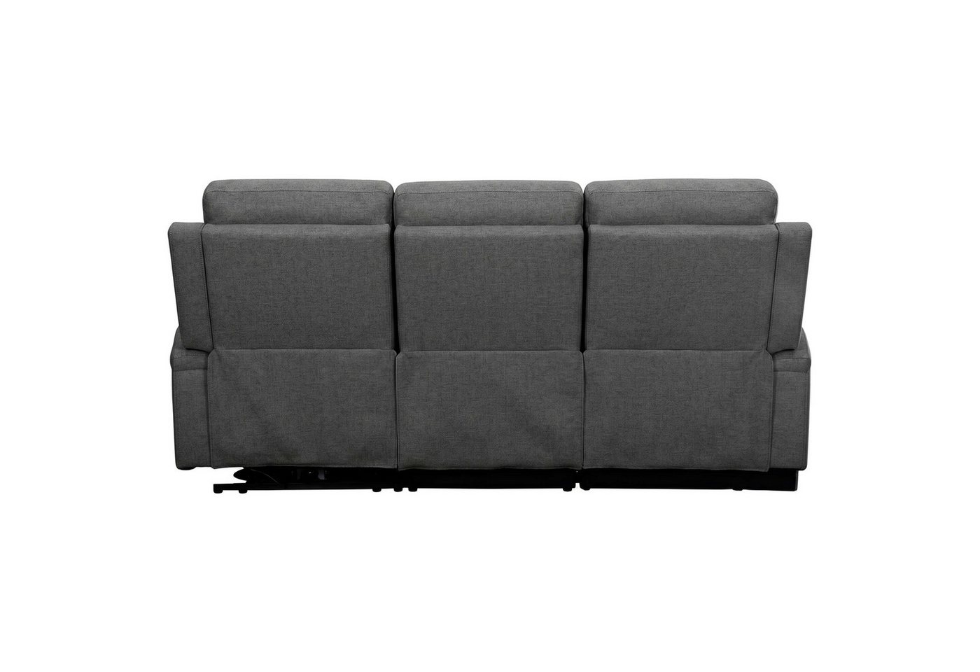 OTTO home Ecksofa NAPORI Struktur-Bezug, L-Form, 210cm, man./elektr. Relaxfunktion, USB-A bei elektr. Variante, Staukasten, Seitentaschen u. Federkern – Bild 5 von 5
