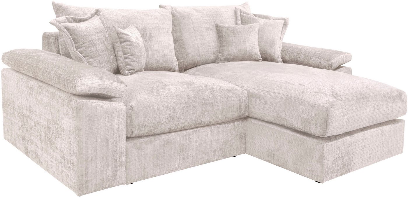 OTTO home Ecksofa Soft&Cosy XL L-Form, B: 246 cm - OTTO. Verlässliche Qualität., Mega-Sofa, Cord oder Chenille-Struktur, mit Federkern & 4 Zierkissen – Bild 3 von 5