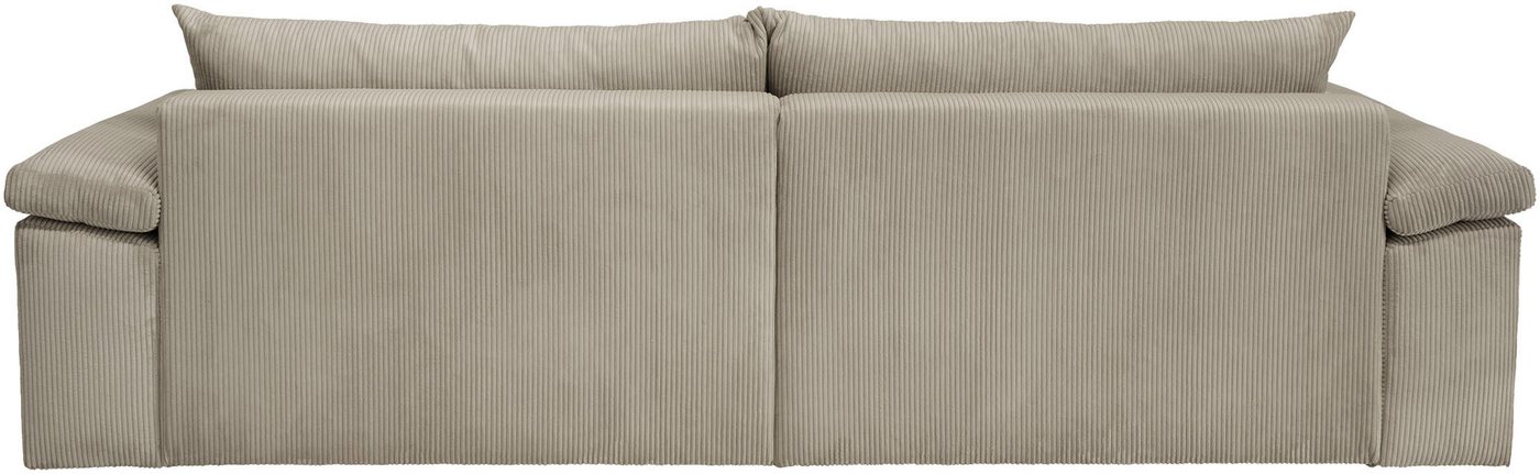 OTTO home Ecksofa Soft&Cosy XXL L-Form, B: 303 cm - OTTO. Verlässliche Qualität., Mega-Sofa, Cord oder Chenille-Struktur, mit Federkern & 4 Zierkissen – Bild 3 von 5