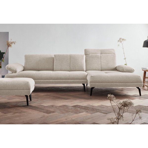 OTTO home Ecksofa Stenlille Muktifunktionssofa, L-Form, incl. Sitztiefen-, Kopfteil- und Armteilverstellung