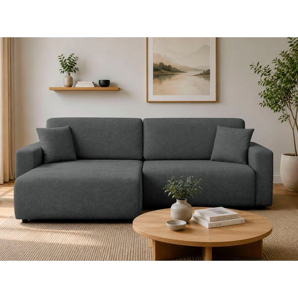 OTTO home Ecksofa TILLIE L-Form, 229 cm - OTTO. Verlässliche Qualität., Schlaffunktion (132/194), Bettkasten, Struktur-Bezug