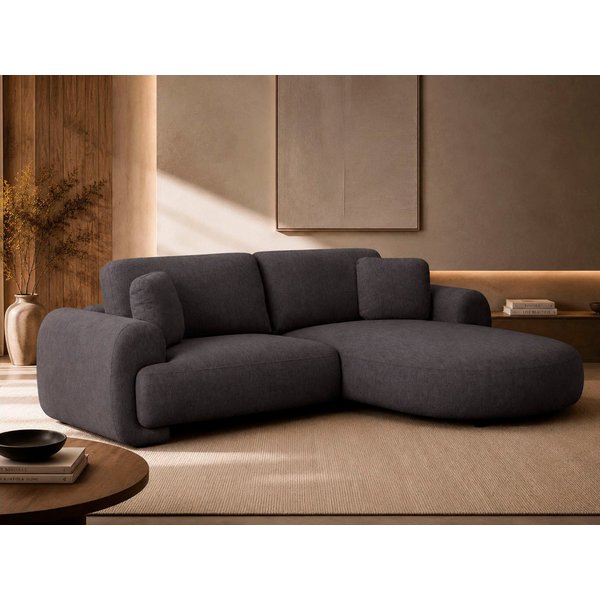OTTO home Ecksofa YllSY L-Form, 231cm - OTTO. Verlässliche Qualität., Struktur-Bezug, Tonnentaschen-Federkern