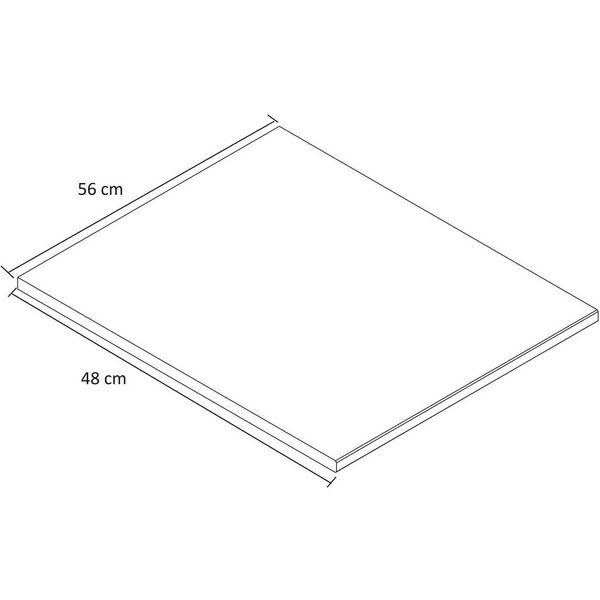 OTTO home Einlegeboden Hällevik Inneneinteilung, Stauraum, Zubehör für Schränke, Einlegeboden für Trennwand Hällevik 98 cm Breit/ Schrank mit 3 Türen