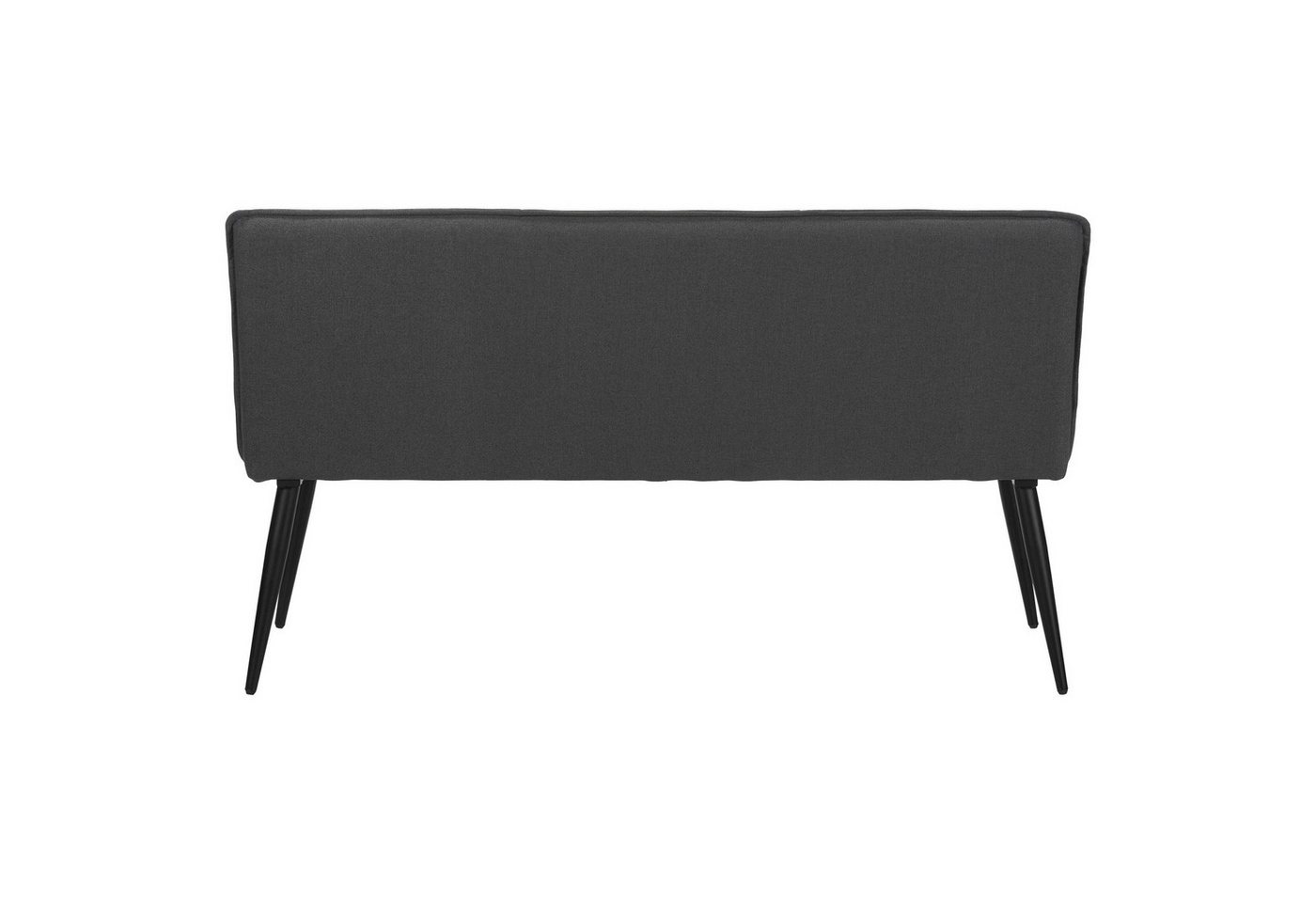 OTTO home Essbank Ianna, schwarze Metallbeine, pflegeleichtem Webstoff Bezug, Breite 140 cm – Bild 5 von 5