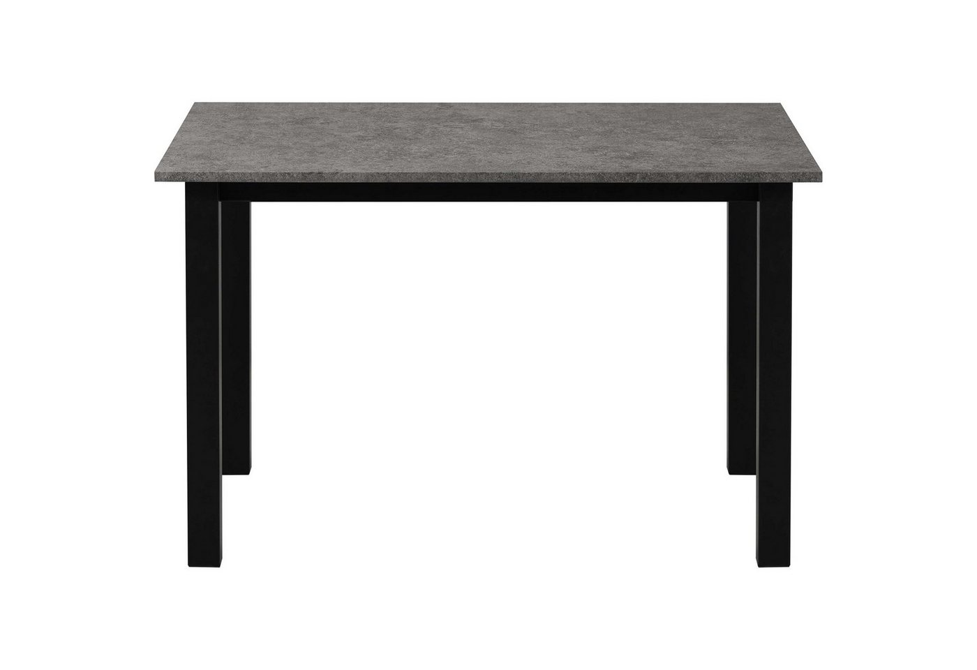 OTTO home Esstisch Babetta, schwarzes pulverbeschichtetes Metallgestell, verschiedene Breiten – Bild 3 von 5