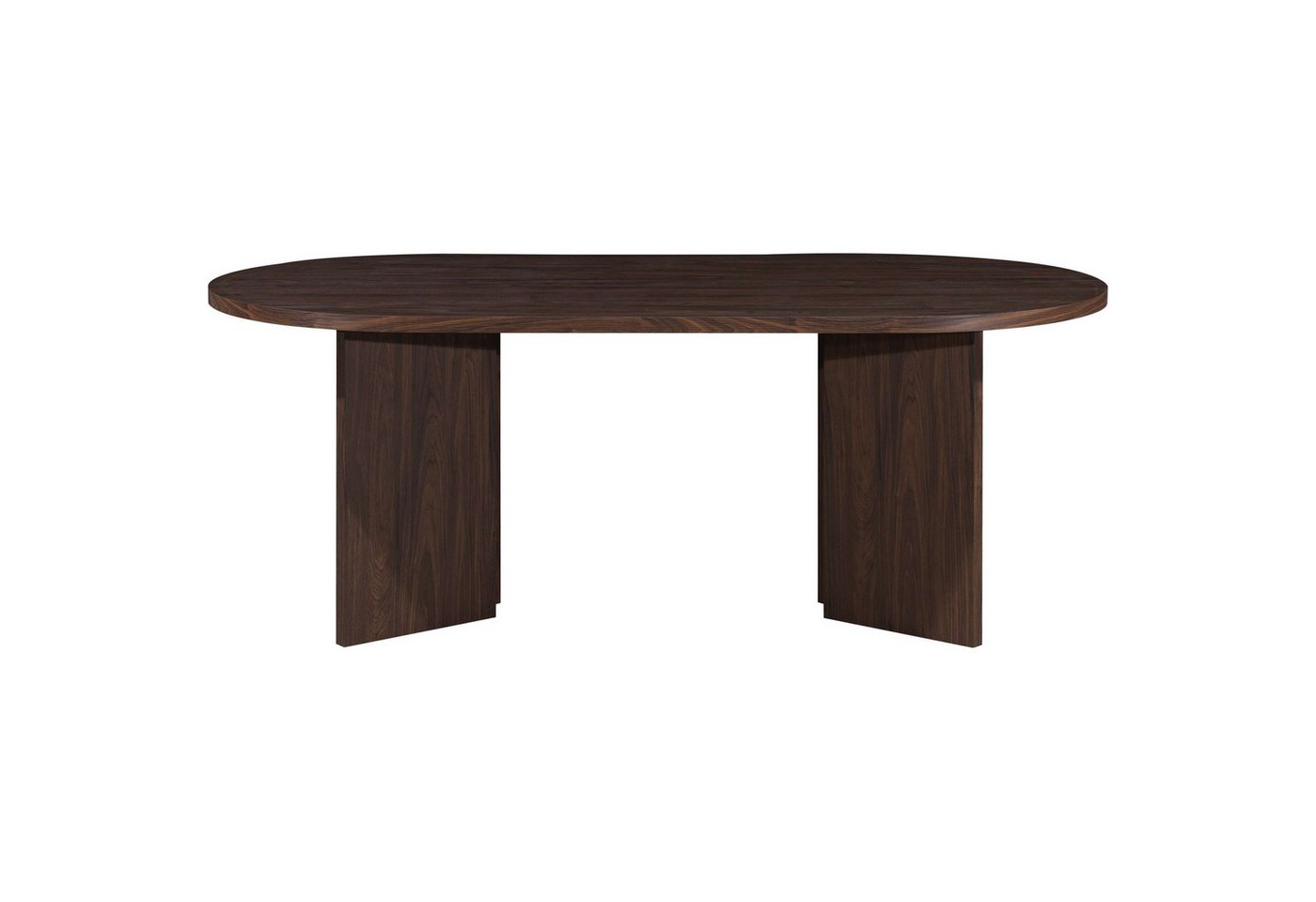 OTTO home Esstisch Callii, Oval, feste Tischplatte in edler Holzoptik, verschiedene Größen – Bild 4 von 5
