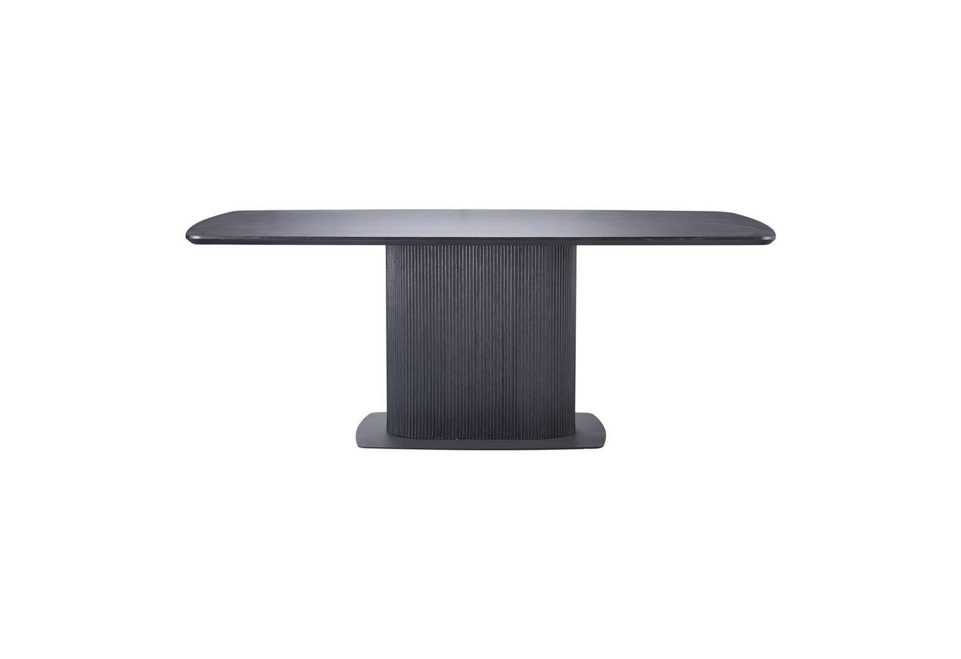 OTTO home Esstisch Daleton, Tischplatte und Standfuß mit Holzstruktur, pflegeleicht, Höhe 76 cm – Bild 4 von 5