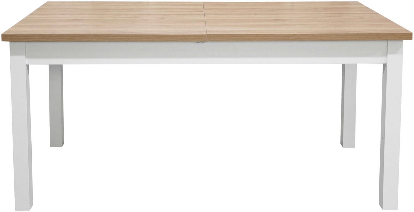 OTTO home Esstisch Ismund, aus Melamin und MDF Holz, Auszugsfunktion, Breite 120 oder 160 cm – Bild 2 von 5