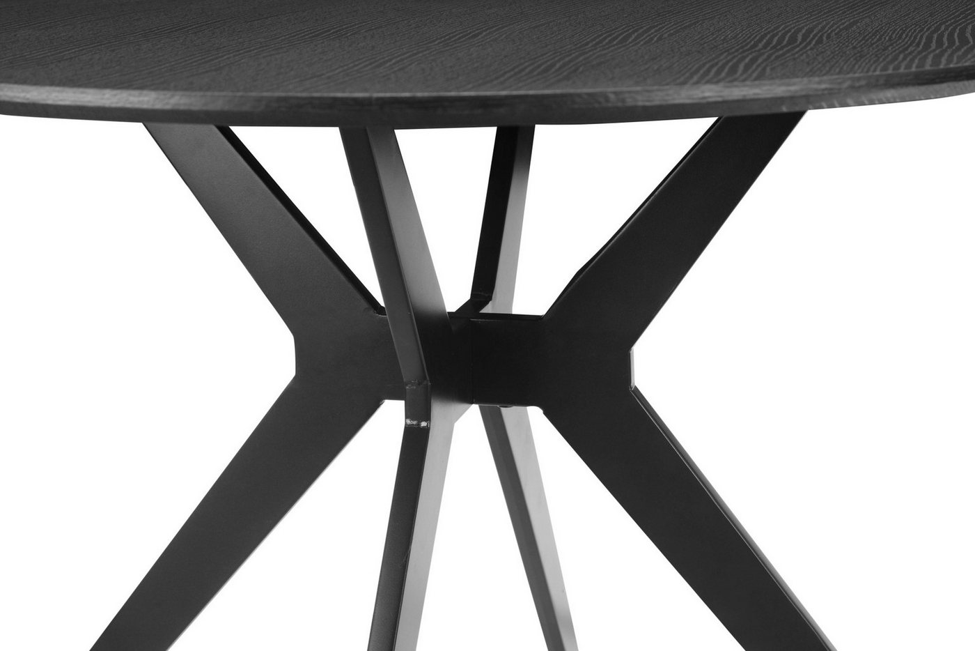 OTTO home Esstisch La Roche, Gestell aus Metall, fühlbare Struktur, Höhe 75 cm – Bild 4 von 5