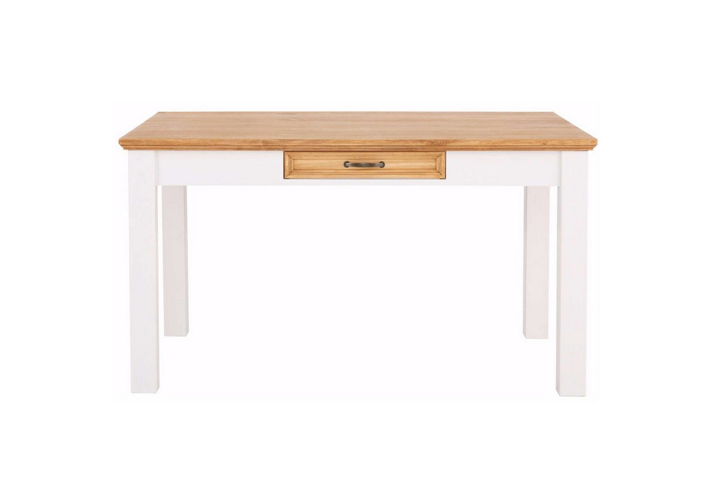 OTTO home Esstisch Selma, mit Schublade, aus massivem Kiefernholz, Breite 140 oder 180 cm – Bild 5 von 5