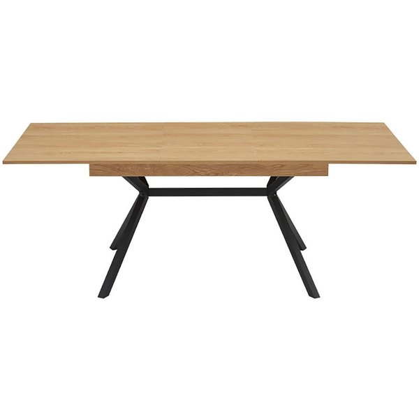 OTTO home Esstisch Vendy, ausziehbarer Tisch mit pflegeleichter Oberfläche, 160-210 cm