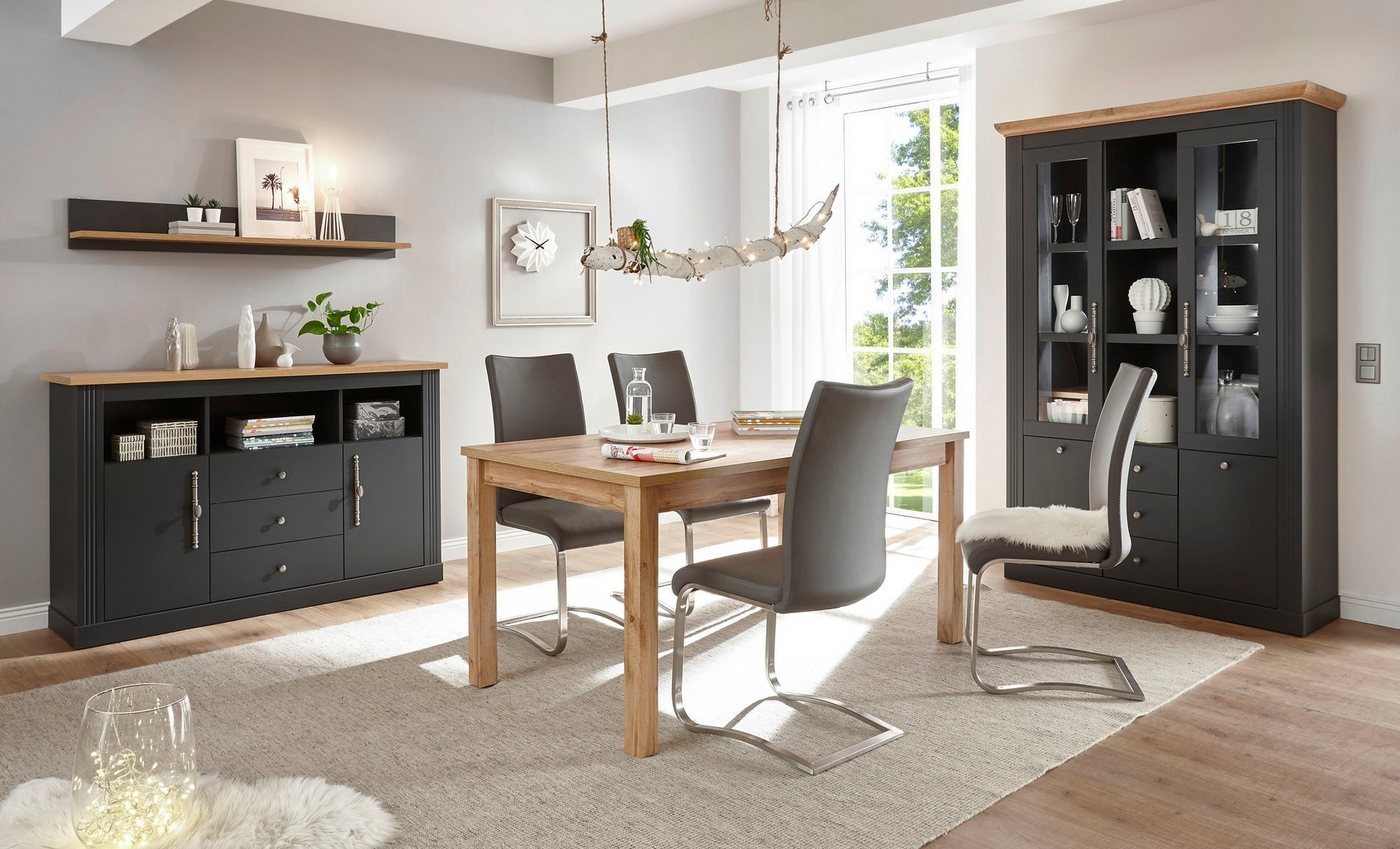 OTTO home Esstisch Westminster, Tisch im Landhausstil, Wohnzimmertisch, Küchentisch, Holzbeine, vielseitig einsetzbar, zeitlos, 158 cm breit – Bild 5 von 5