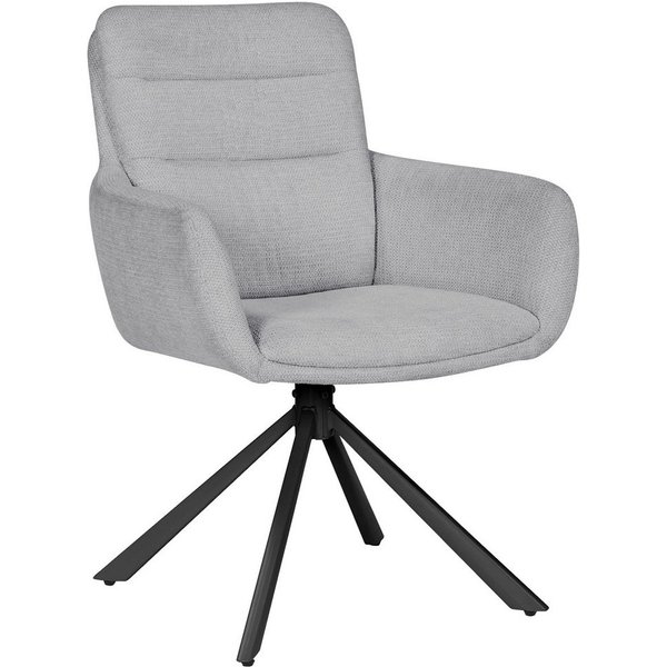 OTTO home Esszimmerstuhl Asly (Set, 2 St), mit hochwertigem Webstoff, Metallgestell und 360°-Funktion