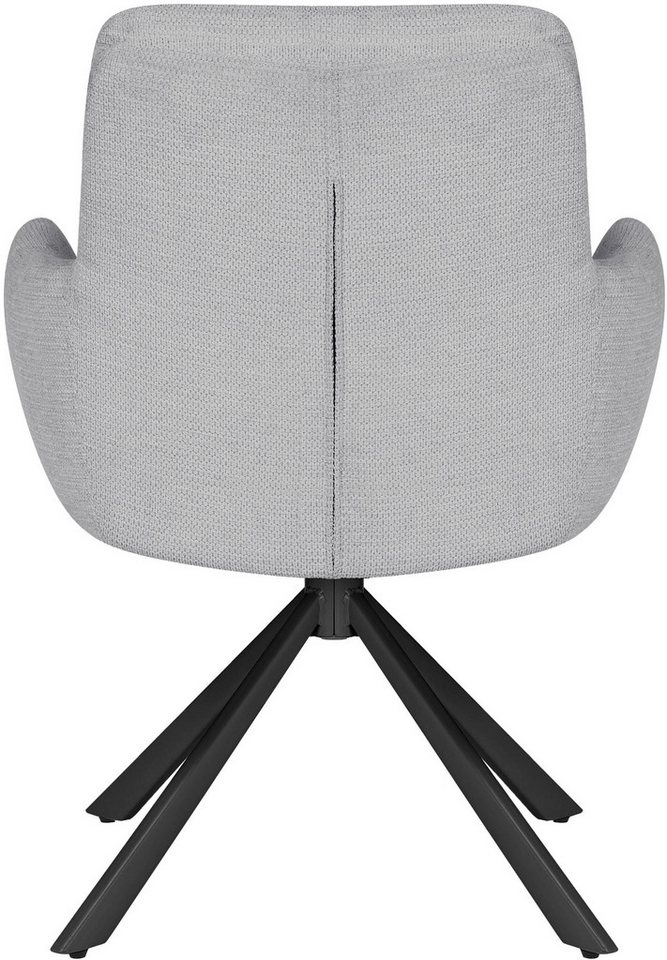 OTTO home Esszimmerstuhl Asly (Set, 2 St), mit hochwertigem Webstoff, Metallgestell und 360°-Funktion – Bild 5 von 5