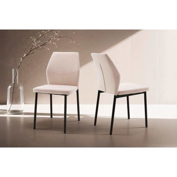 OTTO home Esszimmerstuhl Lumos (Set, 2 St), Webstoff in vielen Farben erhältlich mit stabilem Metalluntergestell