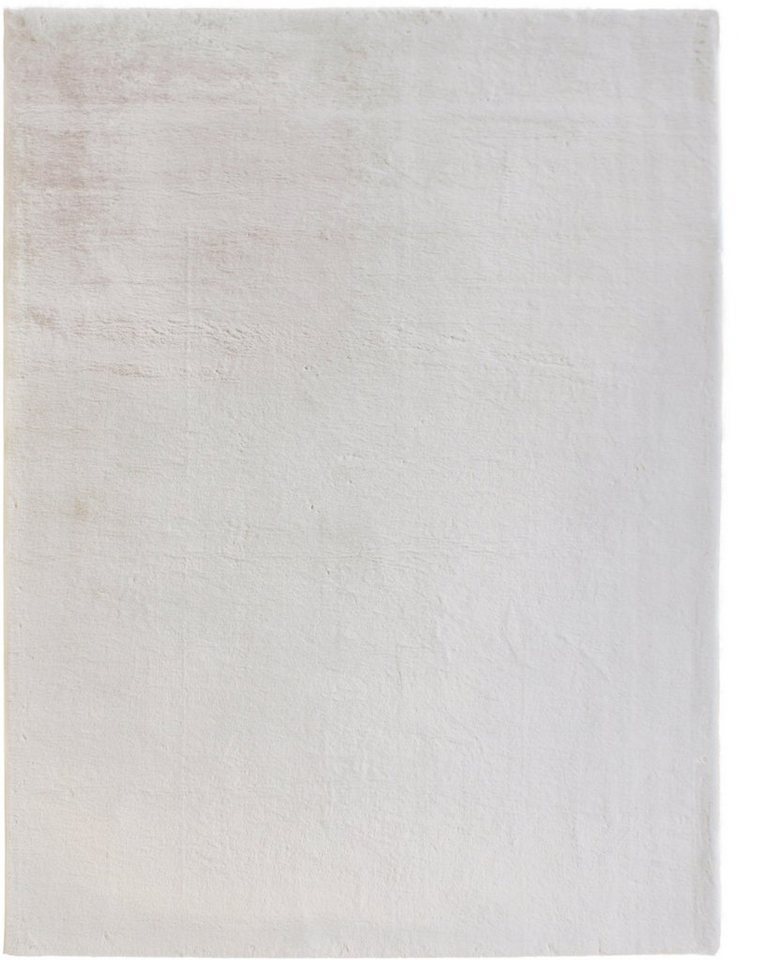 OTTO home Fellteppich Balu, in Standard- und Premium-Qualität, 20 mm oder 38 mm Höhe, rechteckig, Höhe: 20 mm, Kaninchenfell-Haptik, kuschelig, weich, Kunstfell – Bild 2 von 5