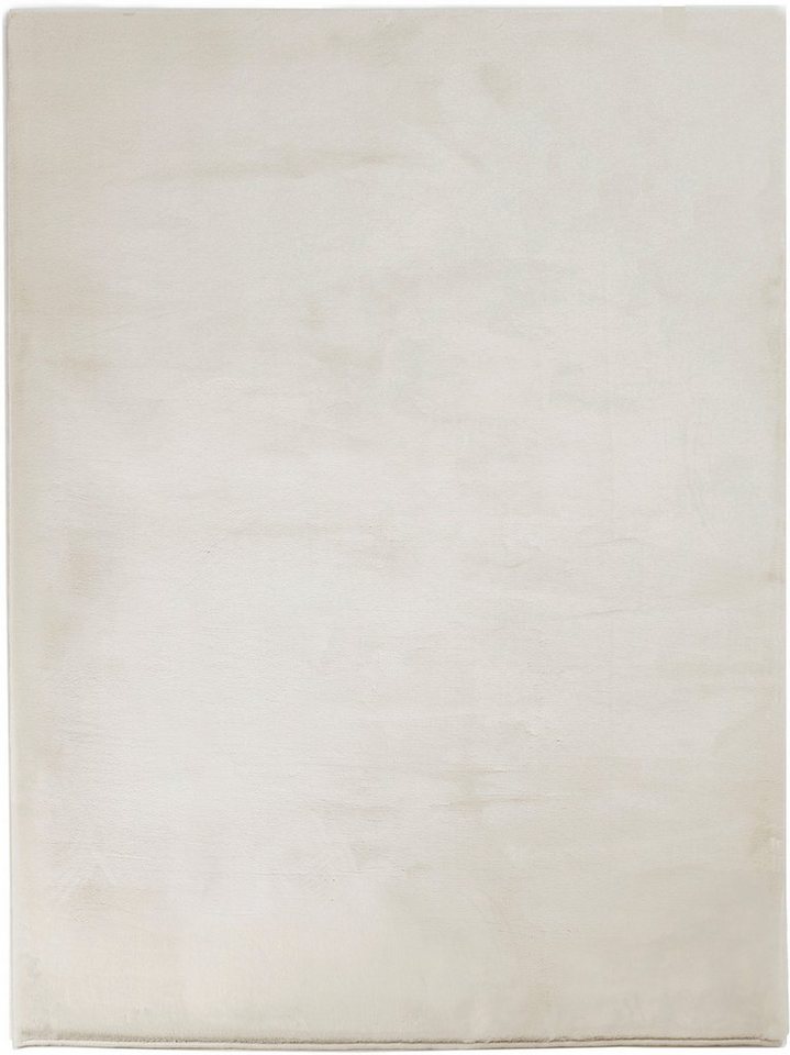 OTTO home Fellteppich Balu, in Standard- und Premium-Qualität, 20 mm oder 38 mm Höhe, rechteckig, Höhe: 20 mm, Kaninchenfell-Haptik, kuschelig, weich, Kunstfell – Bild 2 von 5